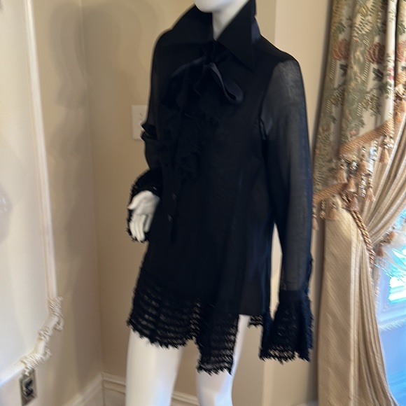 Chloe’ Mini Dress Made in France for BERGDOORF GOODMAN Size L - Picture 12 of 16